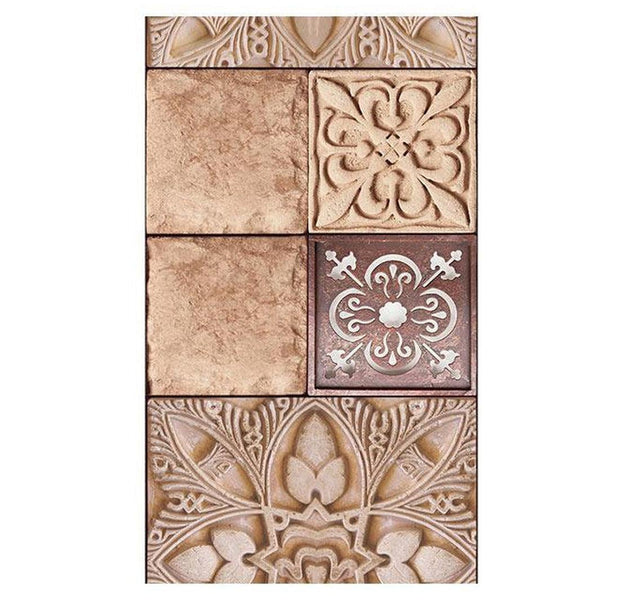 Repeating Wallpaper Roll - Stone Designs - 32.8'L x 19.7"W