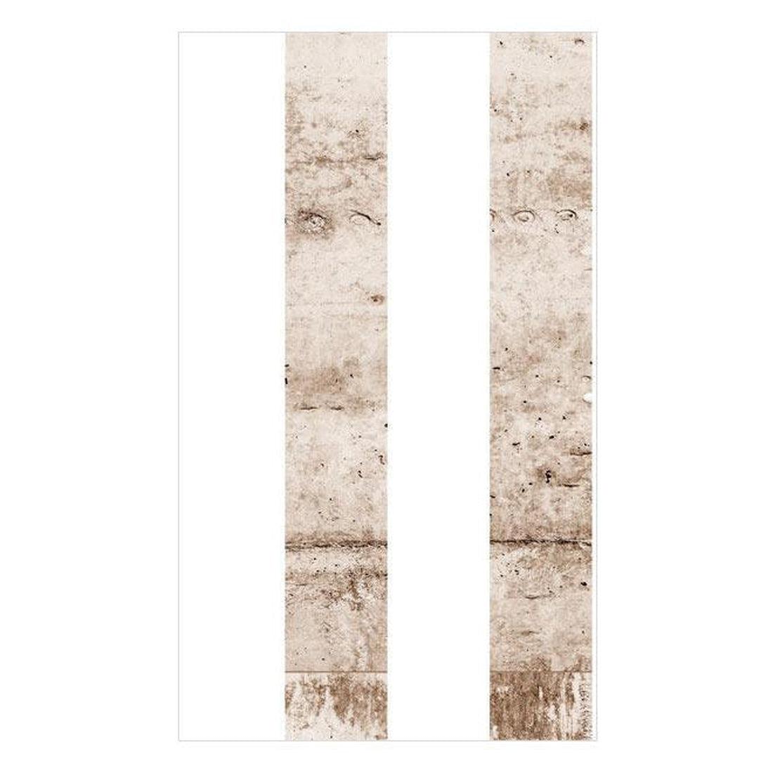 Repeating Wallpaper Roll - Stylish Face Of Concrete - 32.8'L x 19.7"W