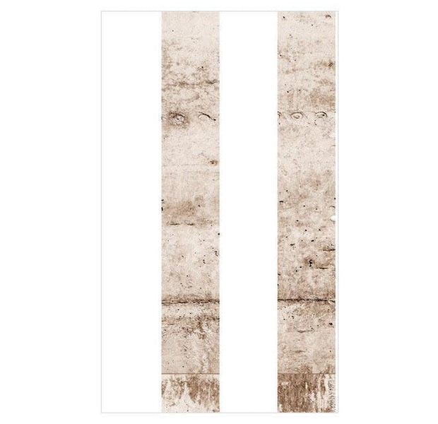Repeating Wallpaper Roll - Stylish Face Of Concrete - 32.8'L x 19.7"W