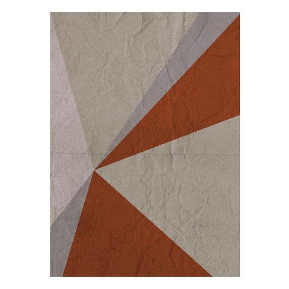 Repeating Wallpaper Roll - Triangles - Composition - 32.8'L x 19.7"W