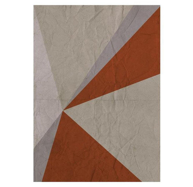 Repeating Wallpaper Roll - Triangles - Composition - 32.8'L x 19.7"W