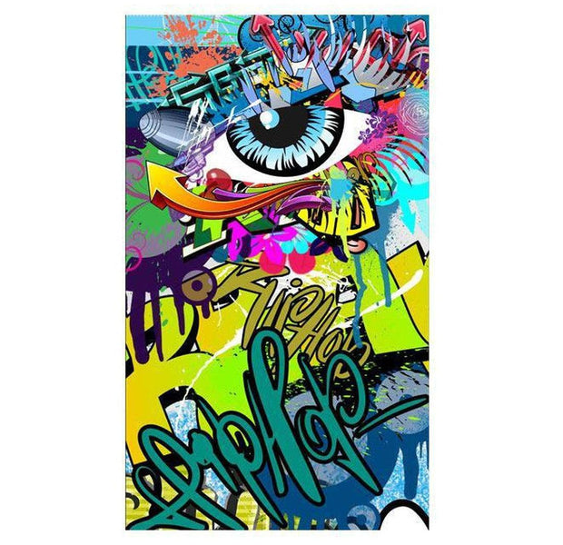 Repeating Wallpaper Roll - Watchful Eyes - 32.8'L x 19.7"W