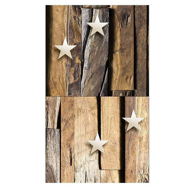 Repeating Wallpaper Roll - Wooden Constellation - 32.8'L x 19.7"W
