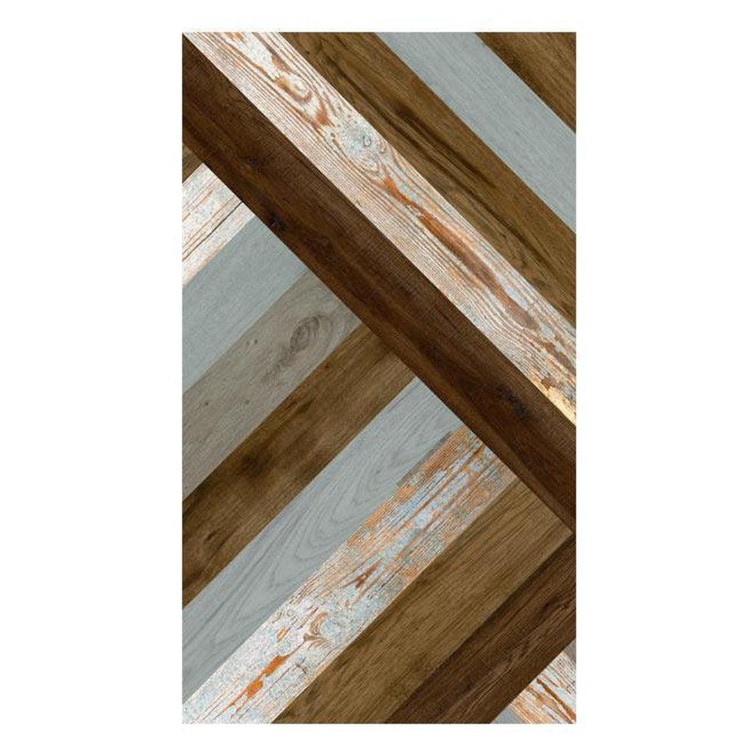 Repeating Wallpaper Roll - Wooden Trap - 32.8'L x 19.7"W