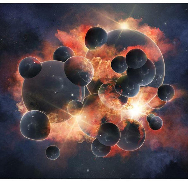 Space Wallpaper Wall Mural - Alpha Radiation