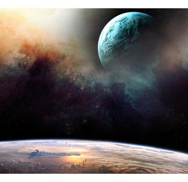 Space Wallpaper Wall Mural - Like Being On Another Planet