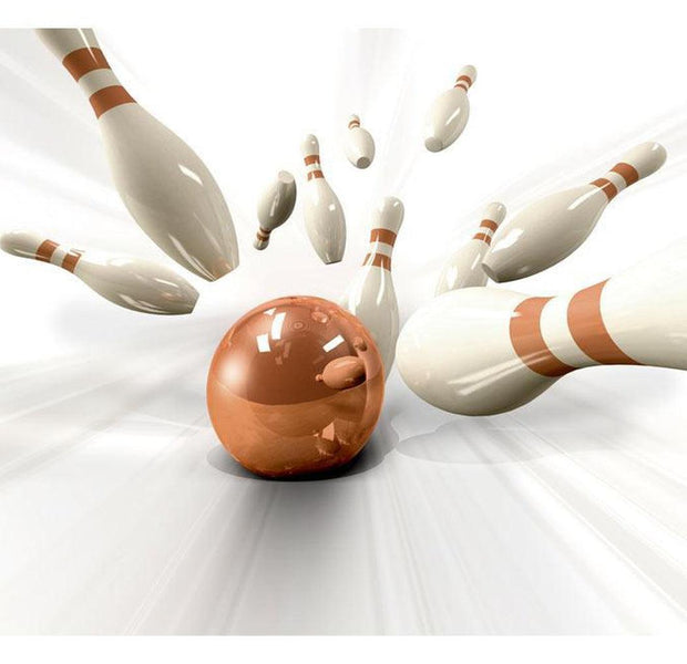 Sport Wallpaper Wall Mural - Bowling