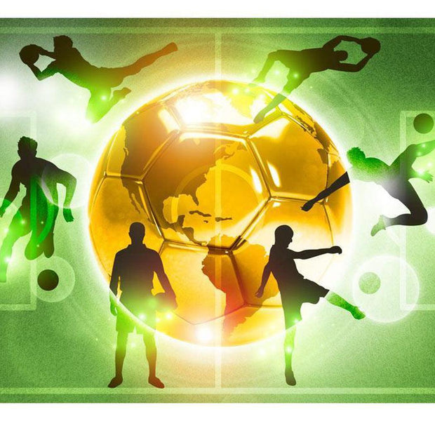 Sports Wallpaper Wall Mural - Football Training