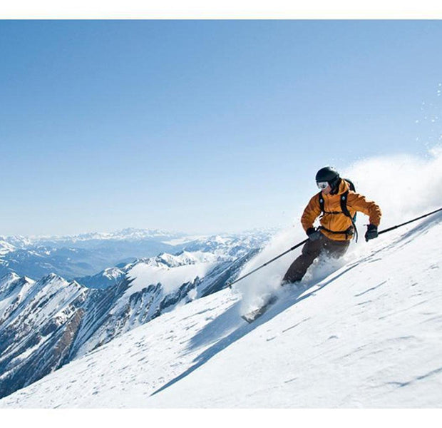 Sports Wallpaper Wall Mural - Skiing Off Piste