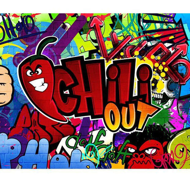 Street Art Wallpaper Wall Mural - Chili Out