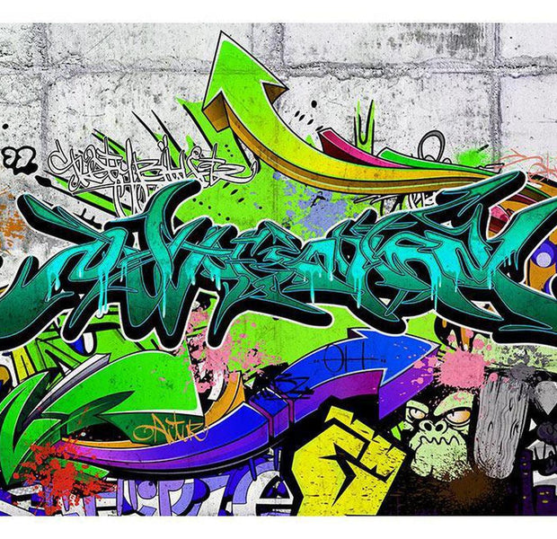 Street Art Wallpaper Wall Mural - Colors Of The City