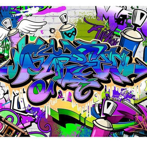 Street Art Wallpaper Wall Mural - Graffiti Magic