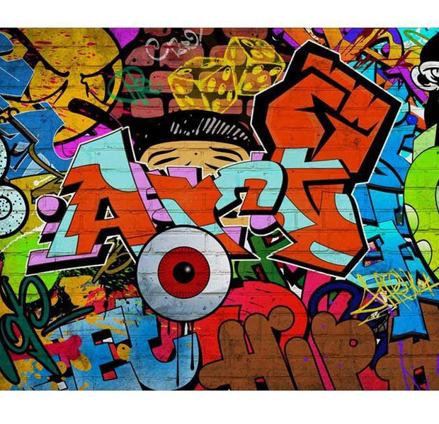 Street Art Wallpaper Wall Mural - Hip Hop Graffiti Art