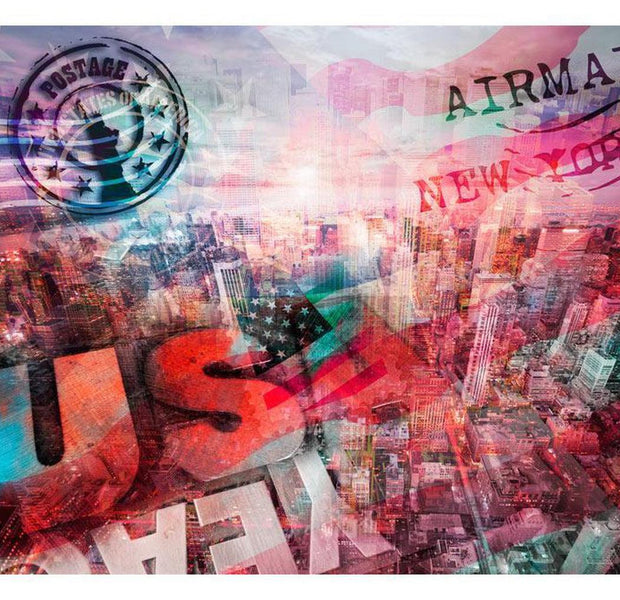 Wallpaper Wall Mural - NYC Patriotic Theme