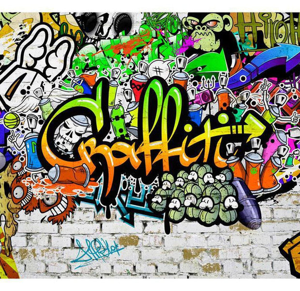 Street Art Wallpaper Wall Mural - Skate Graffiti