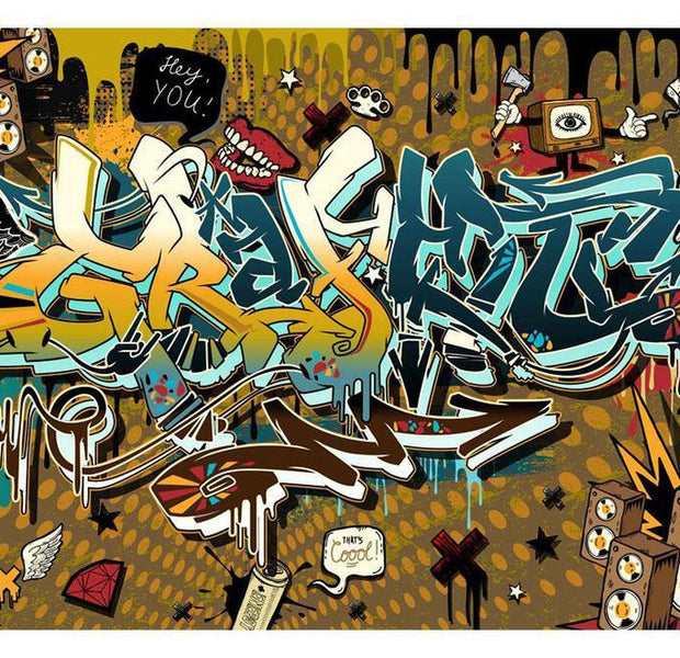 Street Art Wallpaper Wall Mural - That's Cool Graffiti