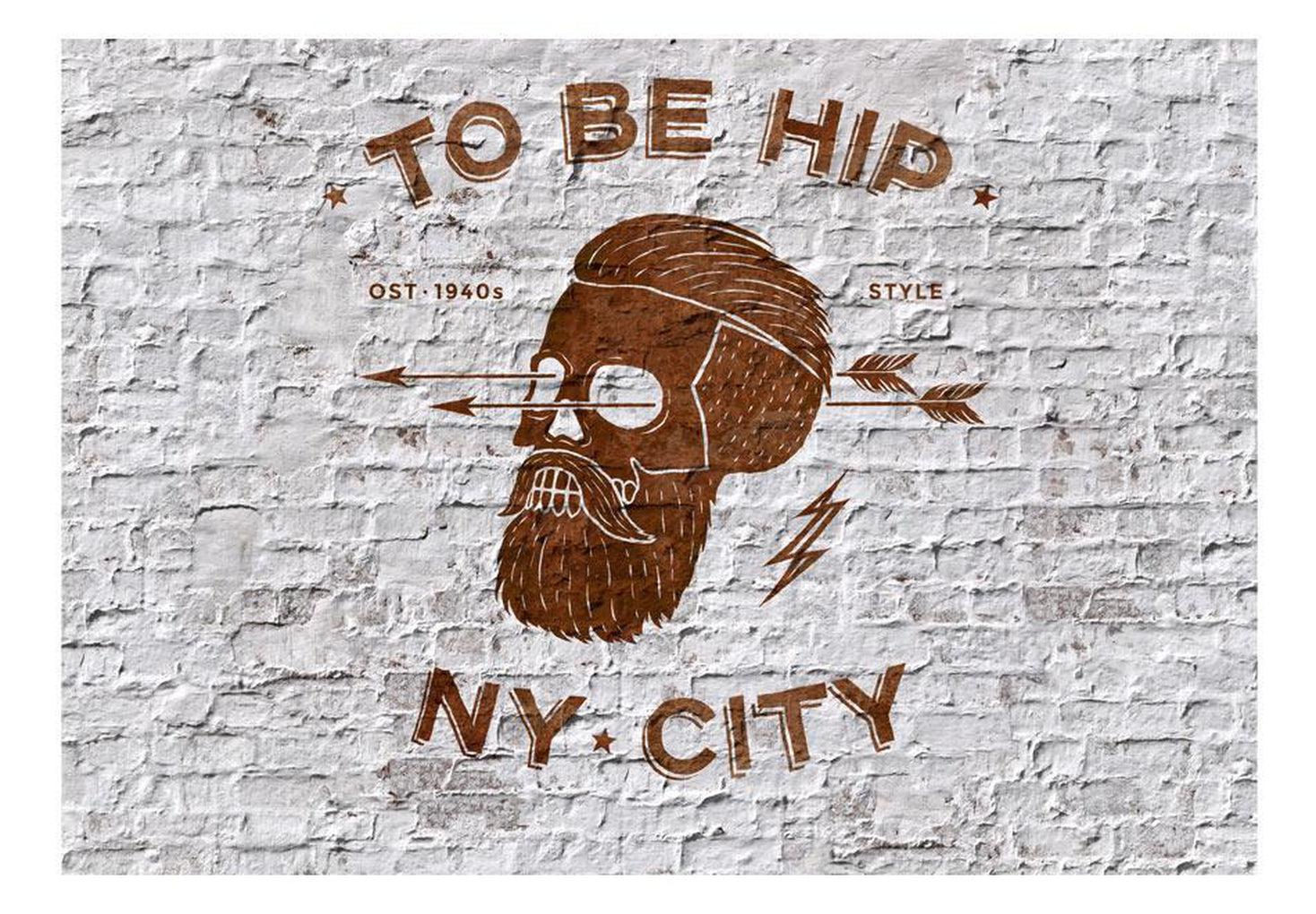 Street Art Wallpaper Wall Mural - To Be Hip