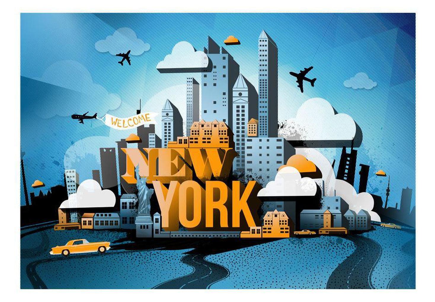 Wallpaper Wall Mural - Welcome To NY