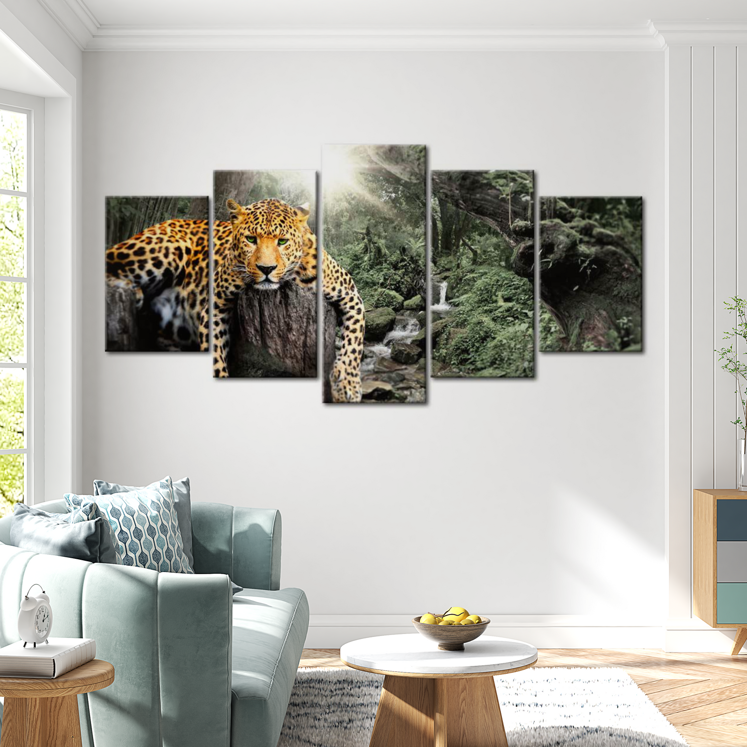 Stretched Canvas Animal Art - Lazy Afternoon 40"Wx20"H