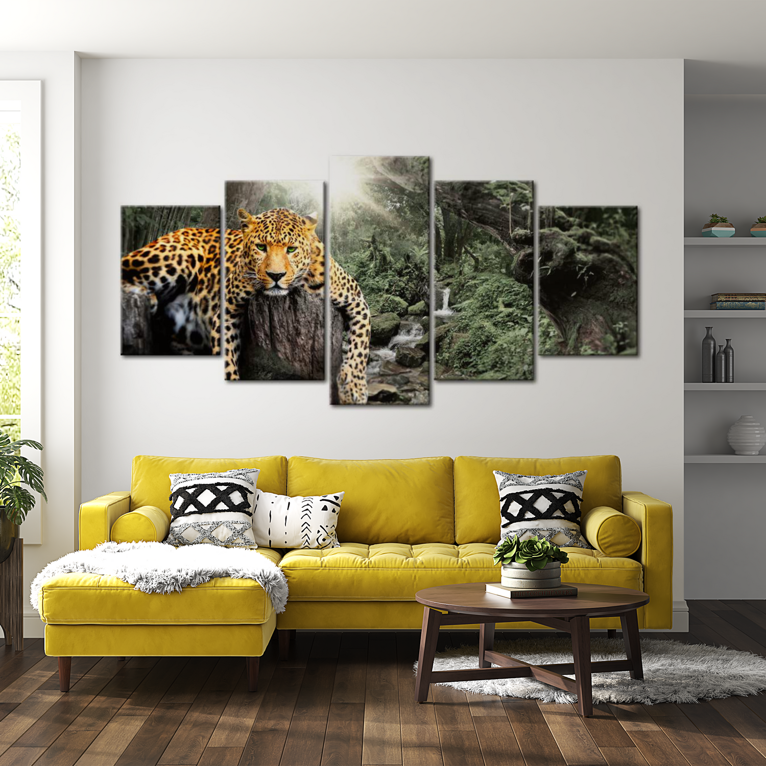 Stretched Canvas Animal Art - Lazy Afternoon 40"Wx20"H