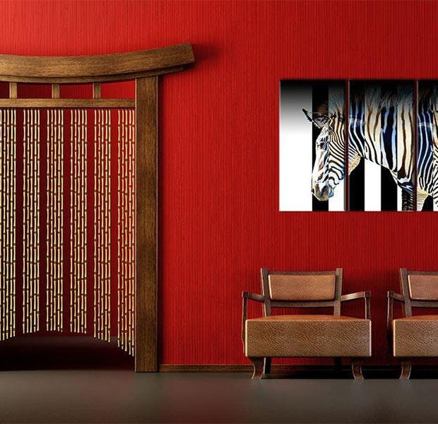 Stretched Canvas Animal Art - Stripes