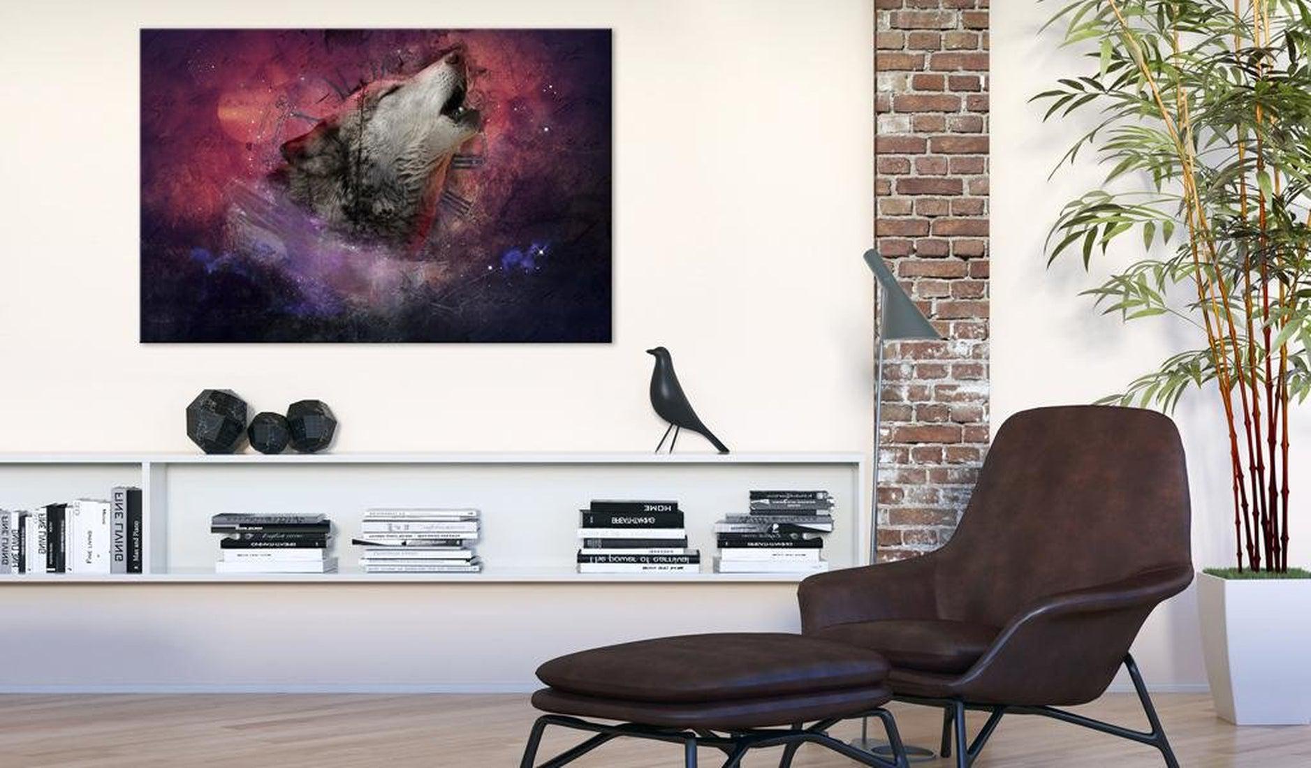 Stretched Canvas Animal Art - Time Of Wolves