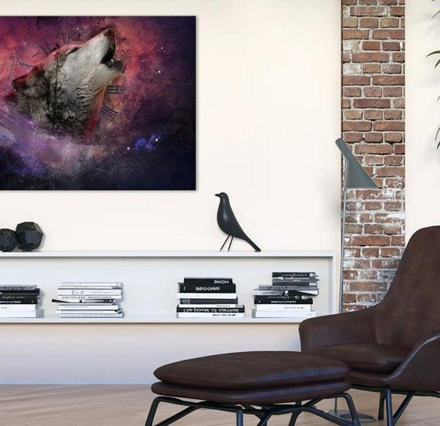 Stretched Canvas Animal Art - Time Of Wolves