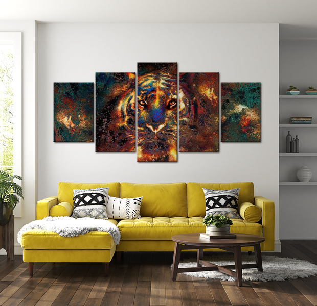 Animal Canvas Wall Art - Wild Charm - 5 Pieces