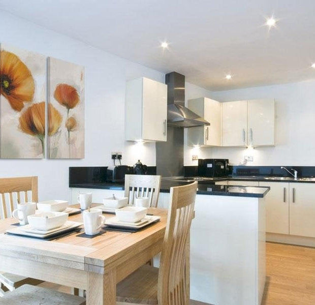 Stretched Canvas Floral Art - Artistic Poppies - Triptych