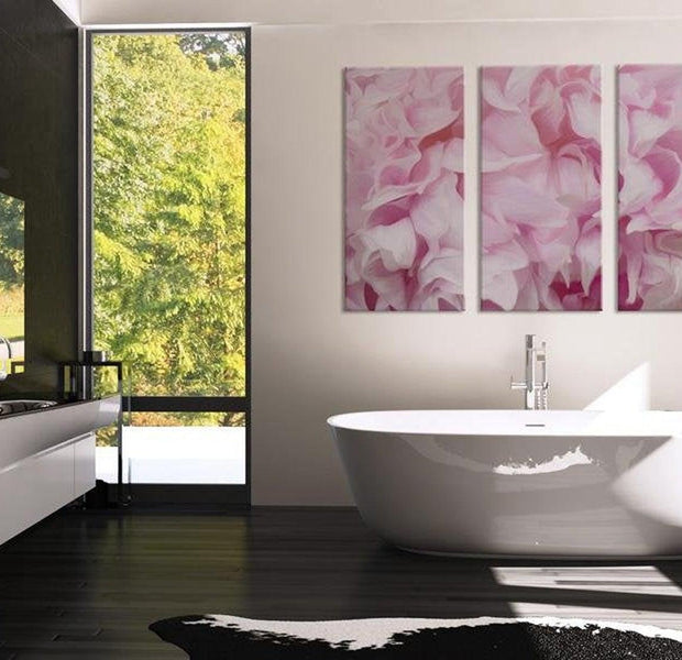 Stretched Canvas Floral Art - Azalea In Pink