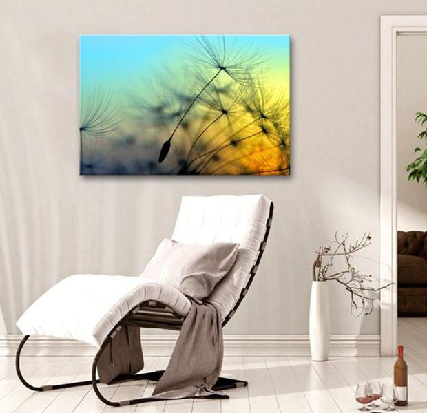 Stretched Canvas Botanical Art - Ballad Of Dandelions