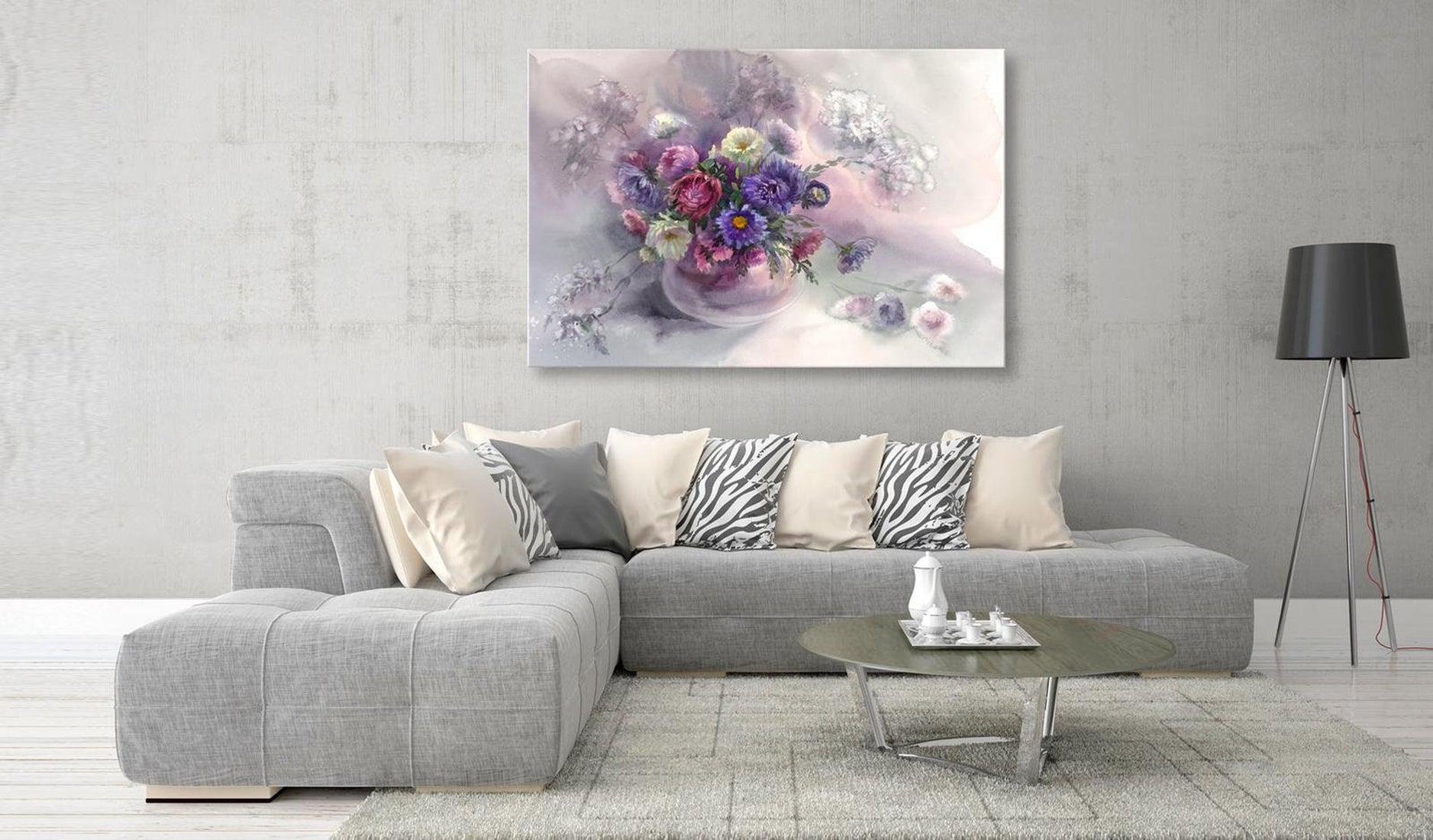 Stretched Canvas Floral Art - Dreamer'S Bouquet