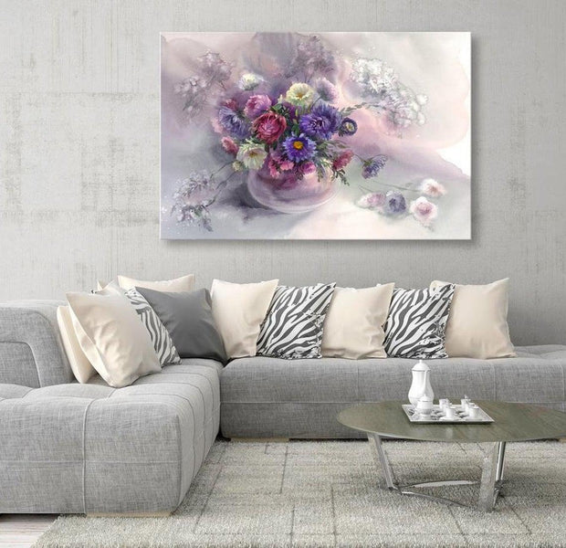 Stretched Canvas Floral Art - Dreamer'S Bouquet