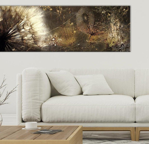 Stretched Canvas Floral Art - Magic At The Break Of Dawn