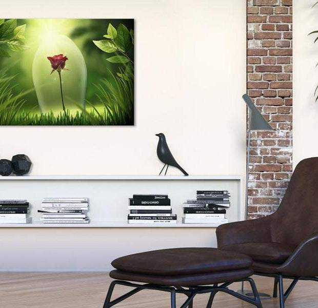 Stretched Canvas Floral Art - Magical Rose