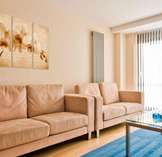 Stretched Canvas Floral Art - Orchid (Vintage)