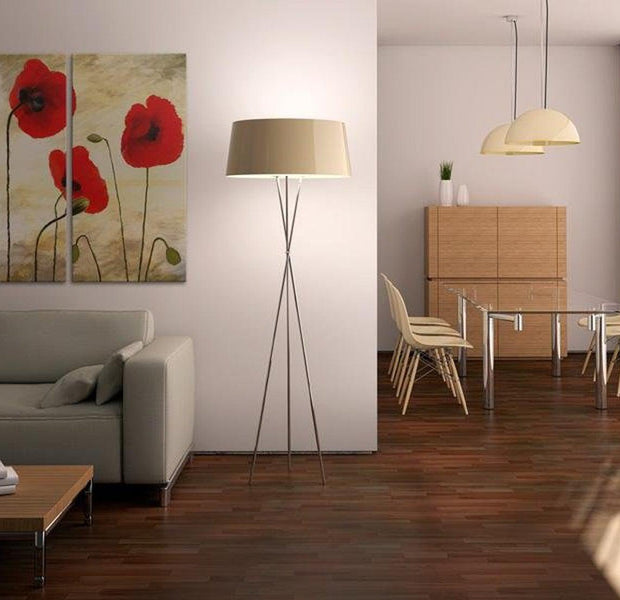 Stretched Canvas Floral Art - Paper Thin Beauties