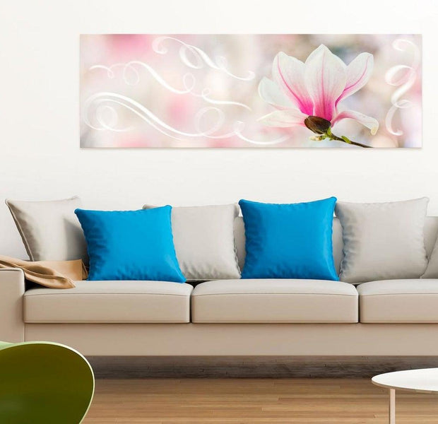Stretched Canvas Floral Art - Romantic Melody