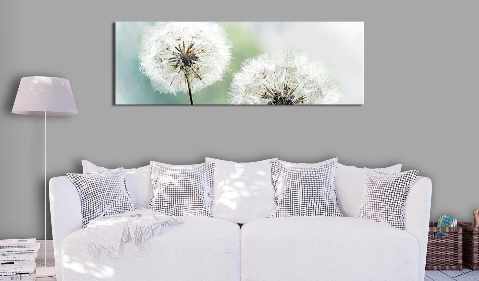 Stretched Canvas Floral Art - Romantic Summer