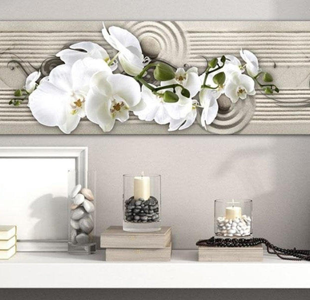 Stretched Canvas Floral Art - Whisper Of Sand