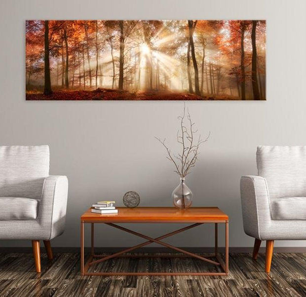 Stretched Canvas Landscape Art - Autumnal Dawn