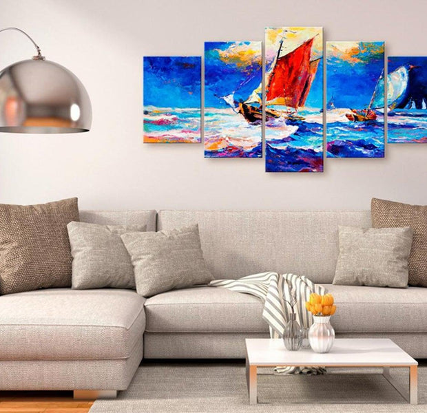 Stretched Canvas Wall Art - Catch The Wind