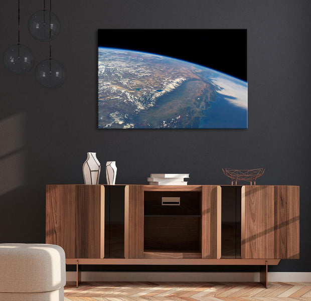 Stretched Canvas Landscape Art - Earth Power Vertical