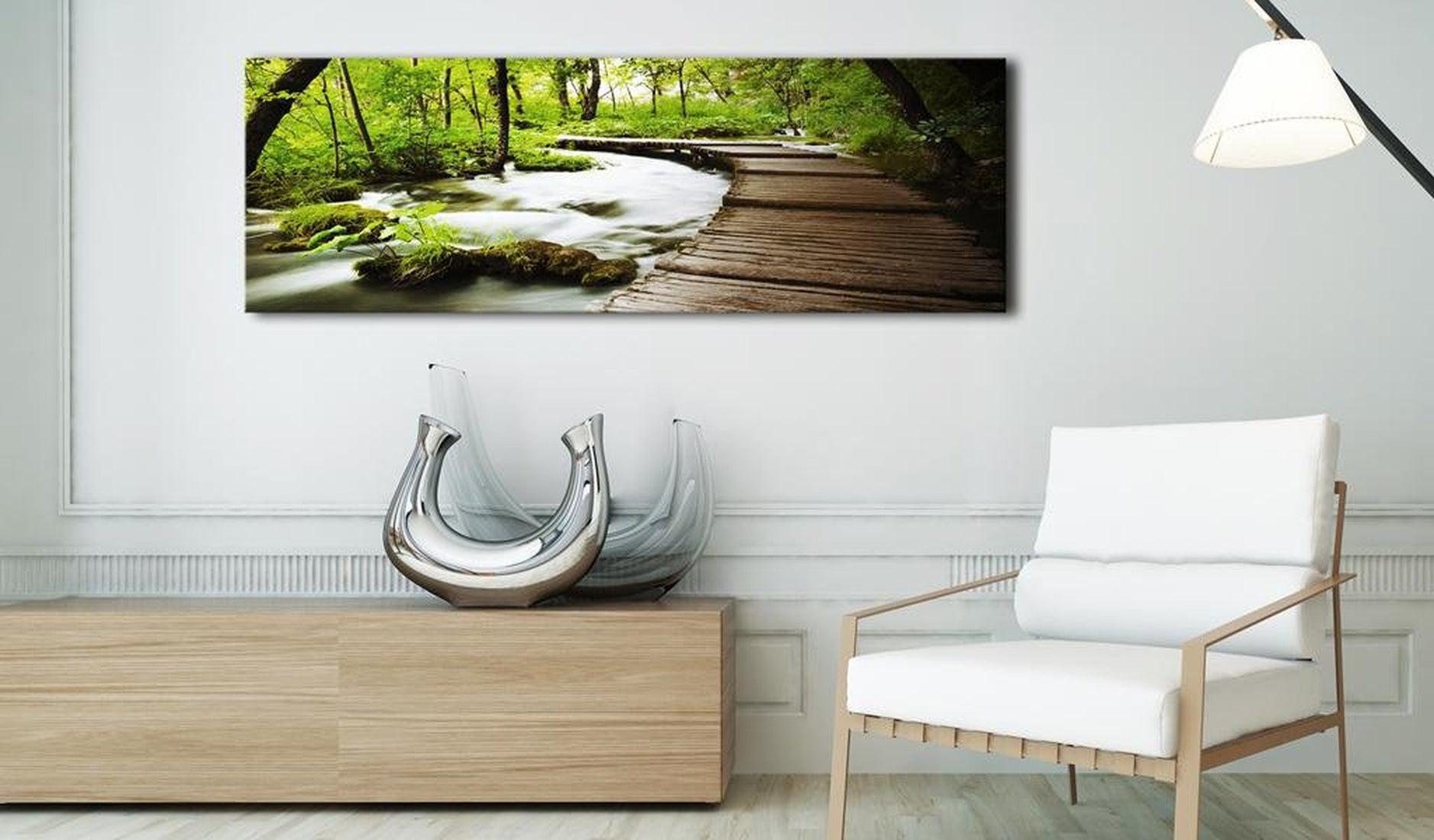 Stretched Canvas Landscape Art - Forest Song