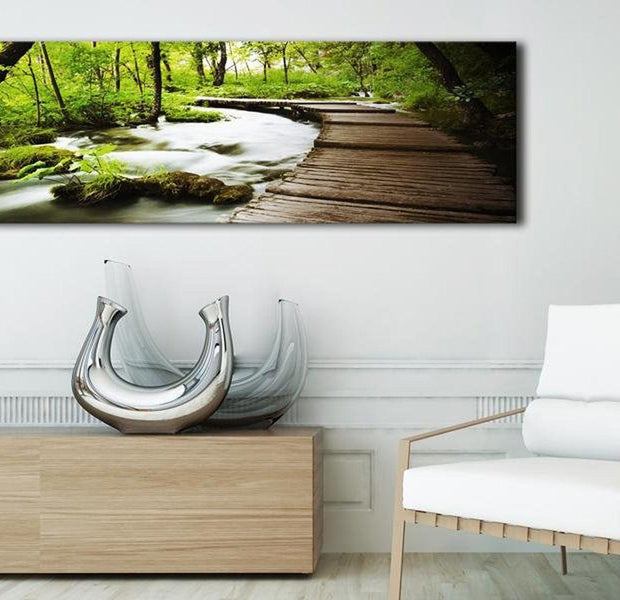 Stretched Canvas Landscape Art - Forest Song