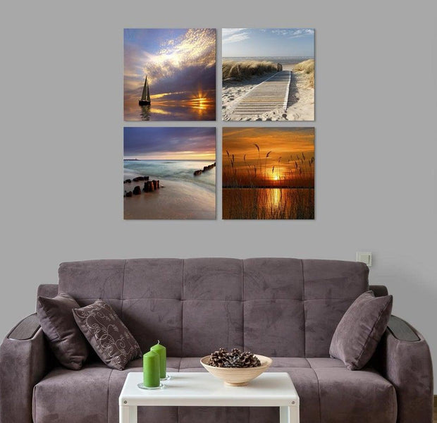 Stretched Canvas Landscape Art - From Dusk To Dawn