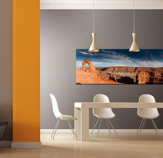 Stretched Canvas Landscape Art - Grand Canyon - Panorama