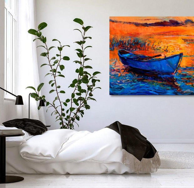 Stretched Canvas Wall Art - Lonely Journey