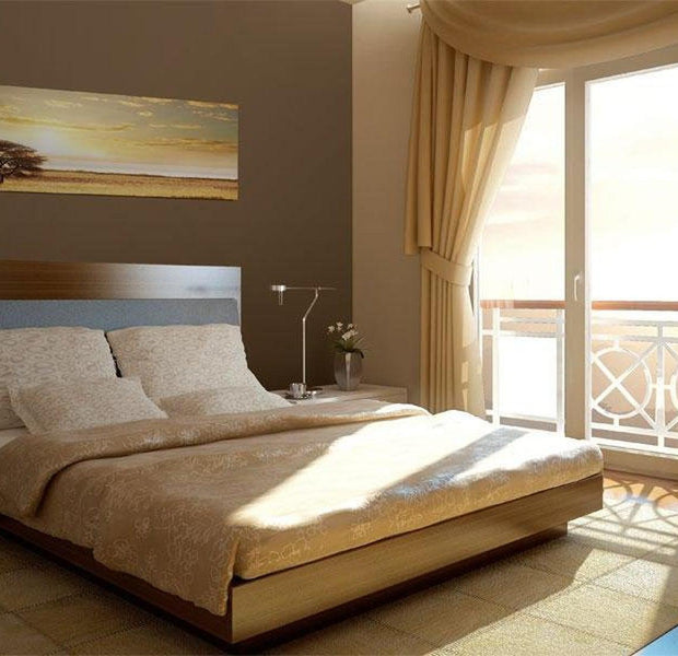 Stretched Canvas Landscape Art - Lonely Tree On Savannah