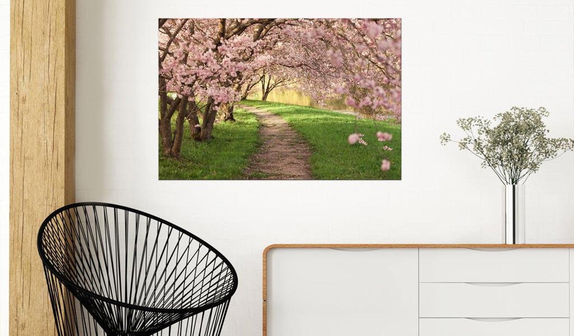 Stretched Canvas Landscape Art - Lovers Path